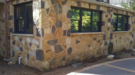 Mixed Canberra Yellow Stone and Blue Granite
